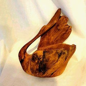 Lovely Driftwood Swan Sequim Wa. Artisan Made